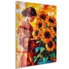 Πίνακας Γυάλινος 975GSR1453 50x70cm Multi Wallity