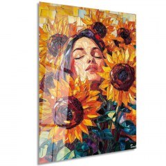 Πίνακας Γυάλινος 975GSR1439 60x90cm Multi Wallity