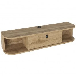 Wall TV Furniture Ibarra 875ZNA5364 120x29,6x23,4cm Oud Oak OAK