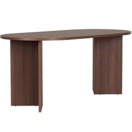 Τραπέζι Sablin 353NRD1122 180x89,5x75cm Walnut WALNUT
