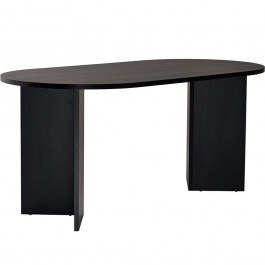 Τραπέζι Sablin 353NRD1124 180x89,5x75cm Black BLACK