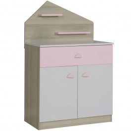 Children's Chest Of Drawers Ayder 842PRB1114 88x47x134cm Multi MULTI
