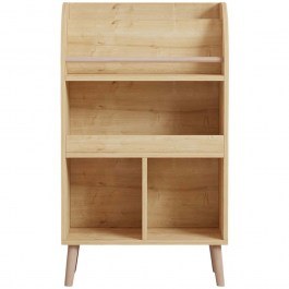 Bookcase Minola 835PUQ5320 60x30x102cm Oak OAK