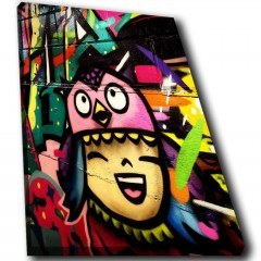 Πίνακας Καμβάς Με Φως Led 239SHN4547 45x70cm Multi Wallity