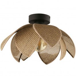 Φωτιστικό Οροφής - Πλαφονιέρα 433NUV1164 Φ40x26cm 1xE27 40W Beige Opviq BEIGE