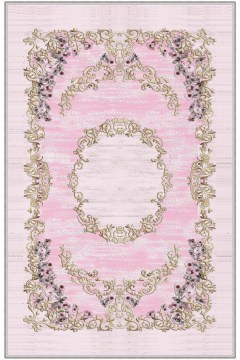 Χαλί Hmnt629 474HFT1592 Pink-Gold Conceptum Hypnose