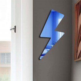 Καθρέπτης Τοίχου 587MRX1164 30x60cm Blue Wallity BLUE