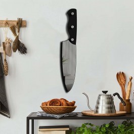 Wall Mirror 587MRX1151 12x70cm Black-Smoke Wallity BLACK-SMOKE