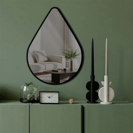 Wall Mirror 587MRX1153 40x55cm Black-Smoke Wallity SMOKE