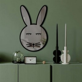 Καθρέπτης Τοίχου 587MRX1156 30x49cm Black-Smoke Wallity SMOKE