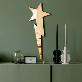 Wall Mirror 587MRX1136 24x60cm Gold Wallity GOLD