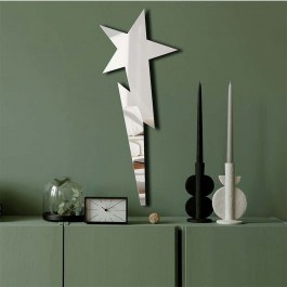 Wall Mirror 587MRX1115 24x60cm Silver Wallity SILVER