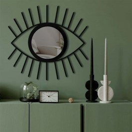 Wall Mirror 587MRX1159 48x45cm Black-Smoke Wallity BLACK-SMOKE