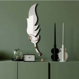 Καθρέπτης Τοίχου 587MRX1118 18x65cm Silver Wallity SILVER
