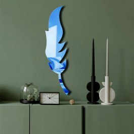Καθρέπτης Τοίχου 587MRX1180 18x65cm Blue Wallity BLUE