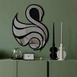 Wall Mirror 587MRX1163 36x48cm Black-Smoke Wallity BLACK-SMOKE