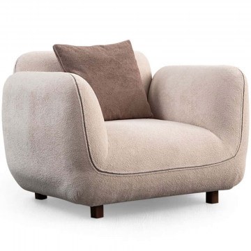 Πολυθρόνα Pavia 560ARE5256 115x90x75cm Cream