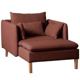 Armchair Flexy 752EST1705 105x150x75cm Tile Red RED