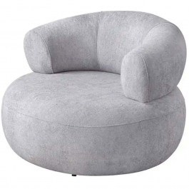 Armchair Roma Boucle 752EST1720 100x90x85cm Grey GREY