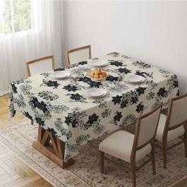 Τραπεζομάντηλο 154DMD1123 Ecru-Black Hermia ECRU-BLACK