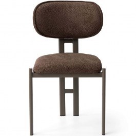 Καρέκλα Muriz (Σετ 2Τμχ) 974NMB1976 43x47,5x83cm Brown-Cappuccino BROWN
