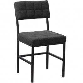 Καρέκλα Dubai 225ALN1108 40x40x82cm Anthracite ANTHRACITE