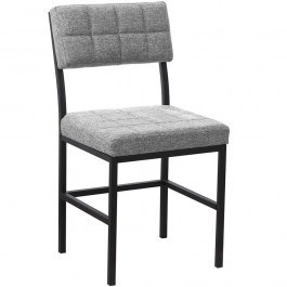 Καρέκλα Dubai 225ALN1110 40x40x82cm Grey GREY