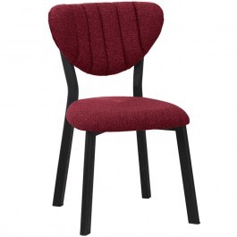 Chair Elma 225ALN1102 47x45x85cm Burgundy BURGUNDY