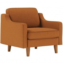 Πολυθρόνα Αδιάβροχη Robin 918CMF1105 90x87x84cm Caramel-Walnut CARAMEL