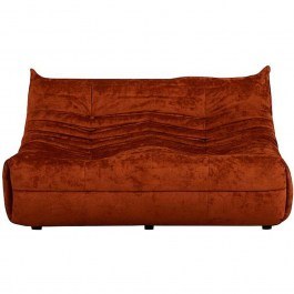 Two-Seater Sofa Bocek 560ARE5217 145x100x80cm Red RED