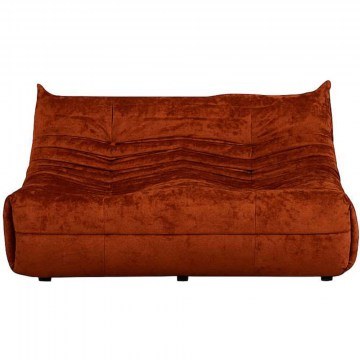 Two-Seater Sofa Bocek 560ARE5217 145x100x80cm Red