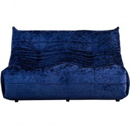 Two-Seater Sofa Bocek 560ARE5219 145x100x80cm Blue BLUE