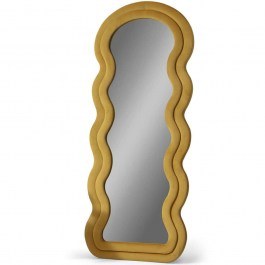Floor - Wall Mirror Mia 985ETR1137 65x170cm Yellow Hanah Home YELLOW