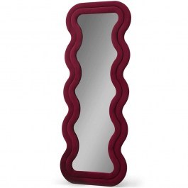 Floor - Wall Mirror Mundo 985ETR1139 65x170cm Claret Red Hanah Home RED