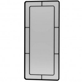 Floor - Wall Mirror Edgea 985ETR1108 80x180cm Black Hanah Home BLACK