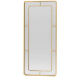 Floor - Wall Mirror Edgea 985ETR1107 80x180cm Gold Hanah Home GOLD