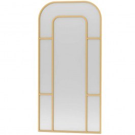 Floor - Wall Mirror Forma 985ETR1103 90x180cm Gold Hanah Home GOLD