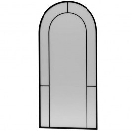 Floor - Wall Mirror Rounda 985ETR1102 90x180cm Black Hanah Home BLACK