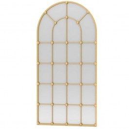 Floor - Wall Mirror Ovalis 985ETR1113 90x180cm Gold Hanah Home GOLD
