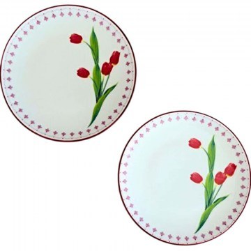 Dessert Plate (Set 4Pcs) 311MBL1319 20x20x2cm Multi Hermia