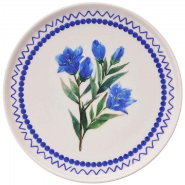 Dessert Plate Branch (Set 6Pcs) 471PST1145 19,3x19,3x2cm Multi Hermia
