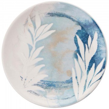 Dessert Plate Leaf (Set 6Pcs) 471PST1125 19,3x19,3x2cm Multi Hermia