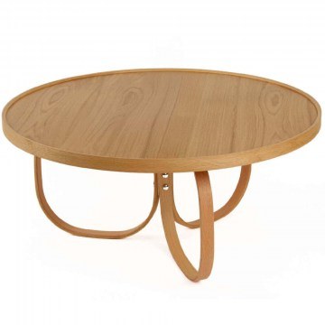Coffee Table Jupiter 643MRL1103 D100x46cm Oak
