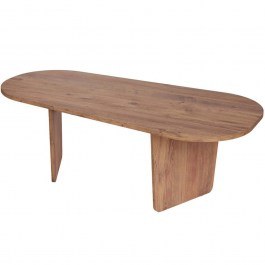 Τραπέζι Σαλονιού Ovalis 838NRD1109 130x65x40cm Natural Pine NATURAL