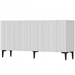 Μπουφές Zeynep 555CHM1334 150x32x75cm White WHITE