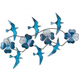 Wall Decorative Bys 891TNL2479 84x5x52cm Blue Wallity BLUE