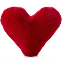 Μαξιλάρι Διακοσμητικό (Με Γέμιση) Heart 150CRG1182 Red Aberto Design RED