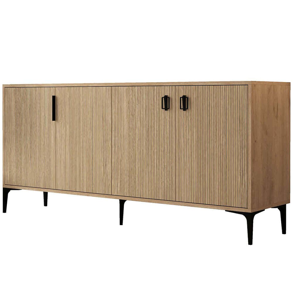 Μπουφές Neva 707DWL1103 180x45x80,5cm Oak
