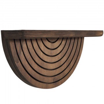 Wall Shelf 792EVL2947 31x9x16cm Natural