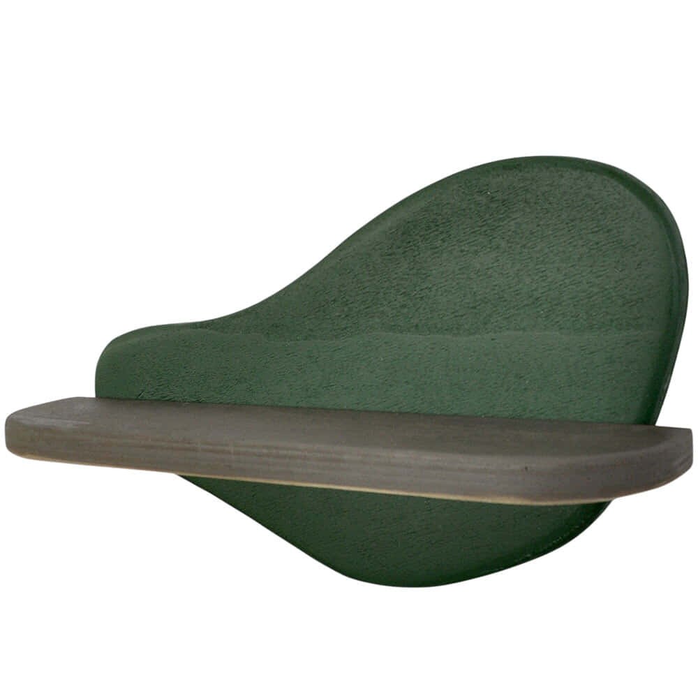 Ράφι Τοίχου 792EVL2960 35x11x20cm Dark Green-Grey